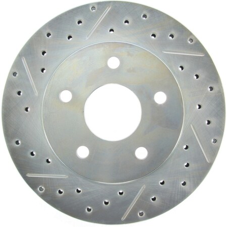Centric Parts SELECT DRILLED/SLOTTED BRAKE ROTOR 227.67042R